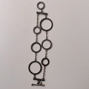 Brighton silver toggle bracelet